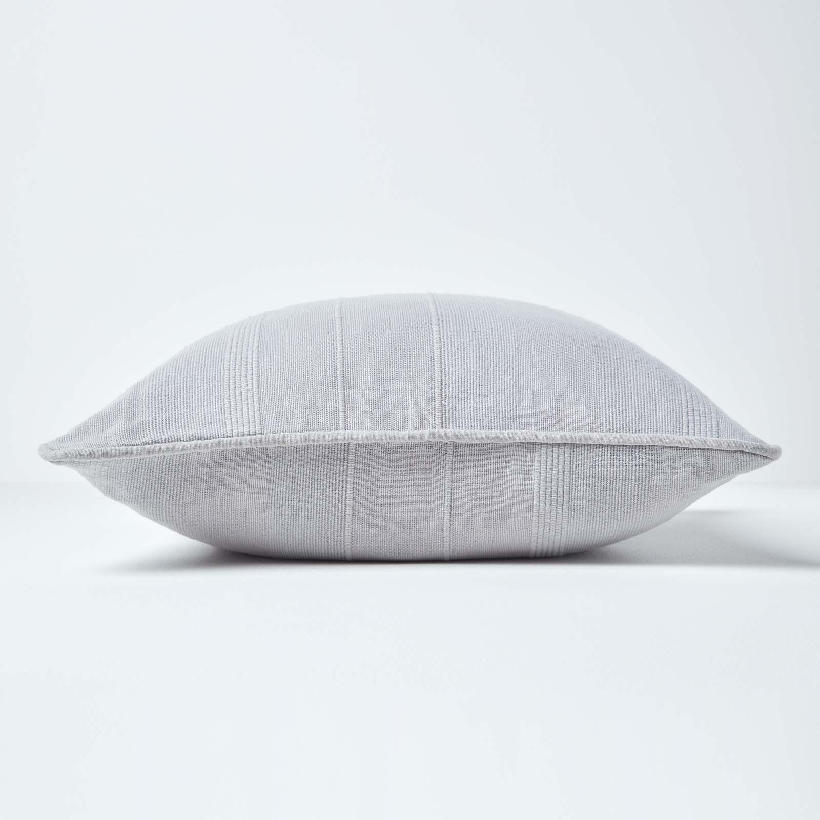 KISSENHÜLLE Rajput 45/45 cm, 100% Baumwolle - Hellgrau, Textil (45/45cm) - Homescapes