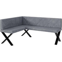 ECKBANK ERIC_X - Grau, Textil (128/168cm) - Meblini