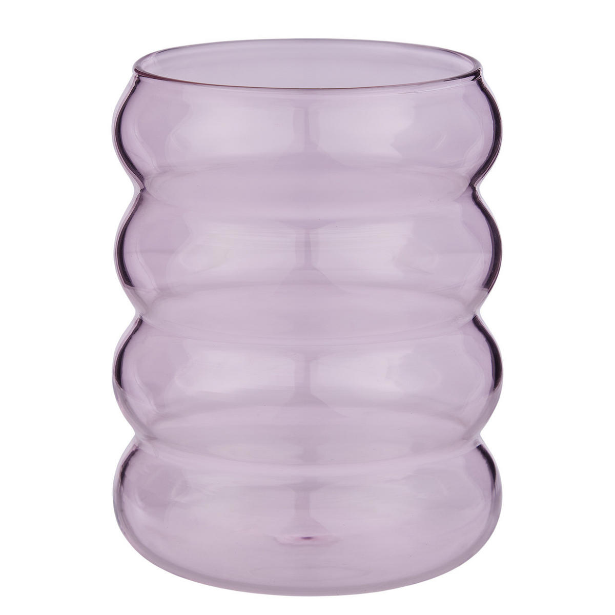 TRINKGLAS (6er Set) Hoop - Pink, Glas (0.35L) - Butlers