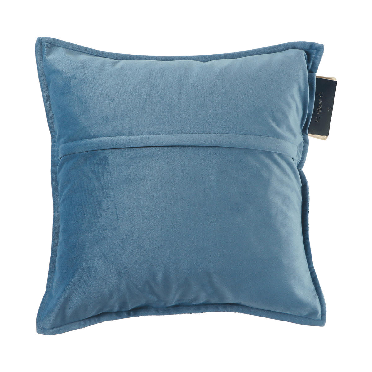 HEIZKISSEN Nomad 45x45cm Shadow Blue - Pastellblau, Textil (45/45cm) - Pleafs