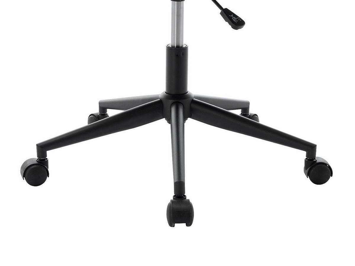 BÜROSTUHL ohne Armlehnen - 61 cm x 57 cm - stoff - beige Nomitio - Beige, Textil/Metall (61/79/57cm) - Vente-Unique
