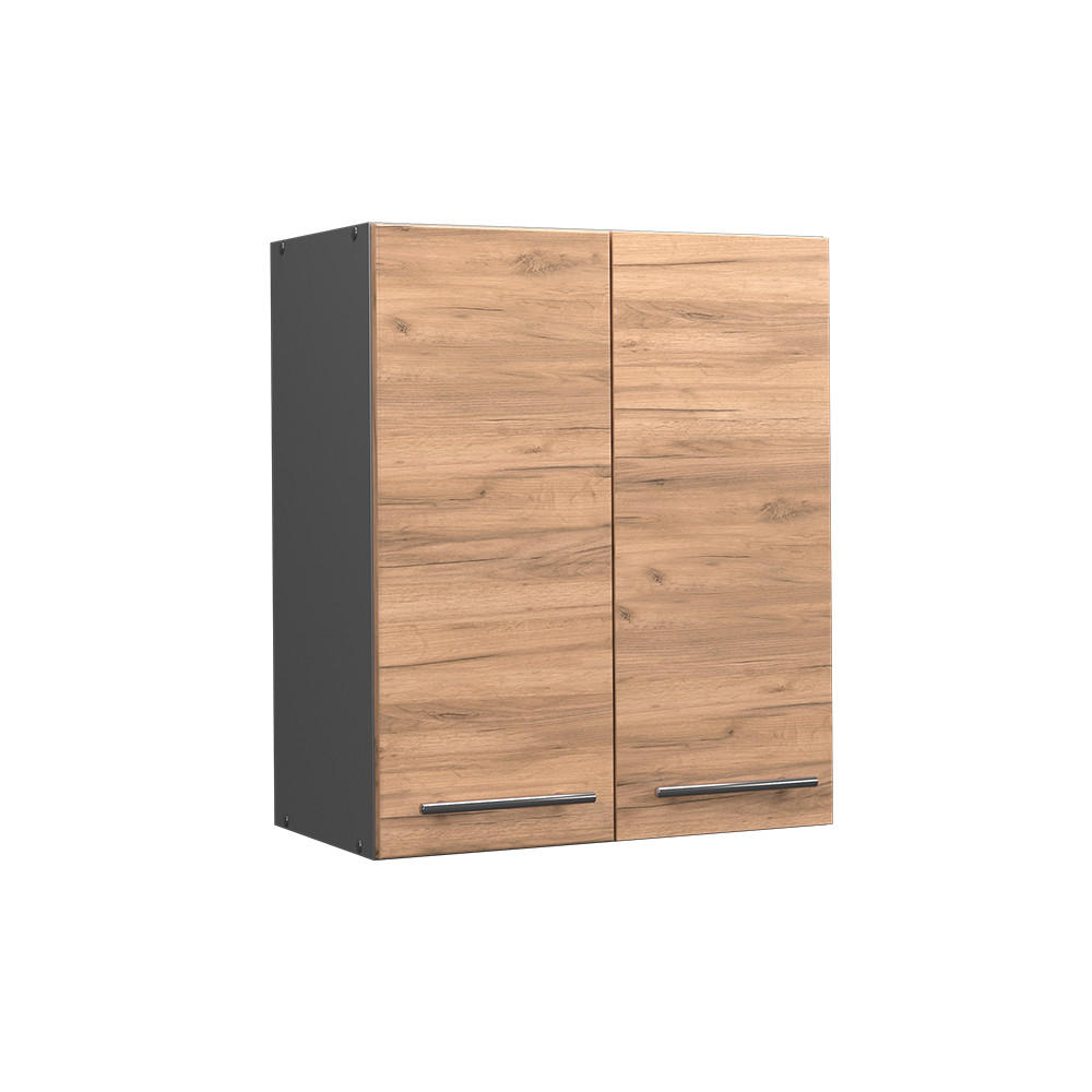 VÄGGSKÅP Fame-Line Goldkraft ek 60 cm Ekfärgad, Antracit 72/60/34.1 cm