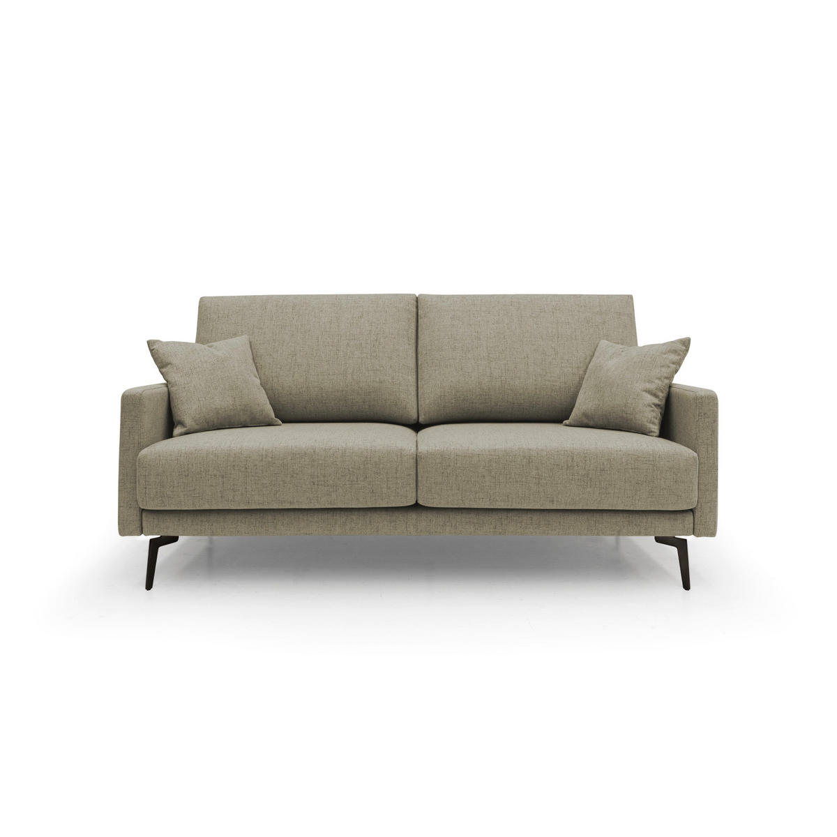 LINEARSOFA Saturno - Braun, Textil (180/94/90cm) - Divani.store