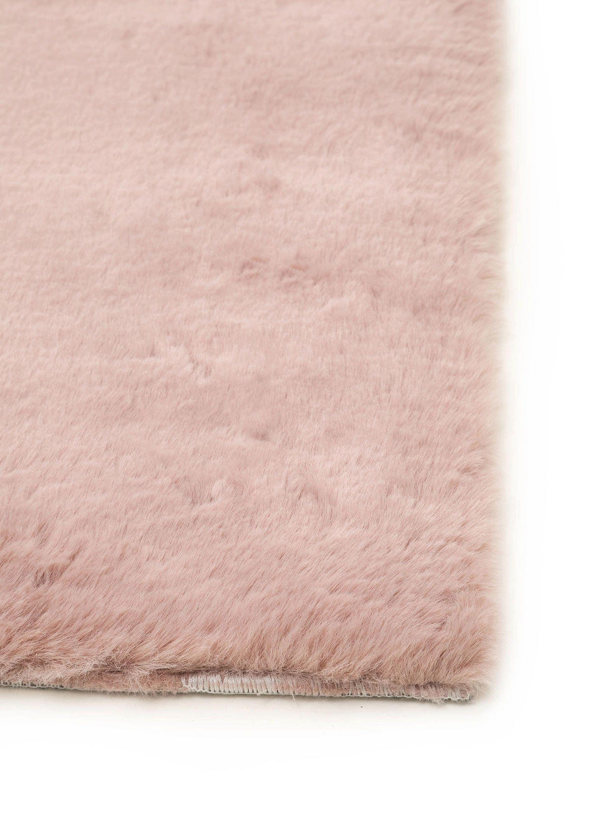 KUNSTFELL-TEPPICH Dave Rosa 200x300 cm - Rosa, Textil (200/300cm) - benuta Nest