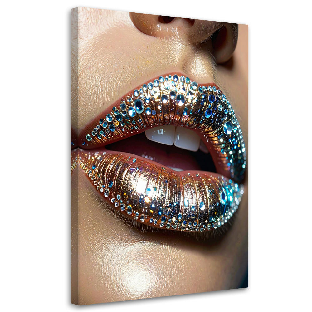 Feeby Leinwandbilder, Silber 20x30 cm