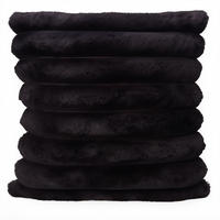 DEKOKISSEN 45/45 cm - Schwarz, Textil (45/45cm) - Home Styling Collection