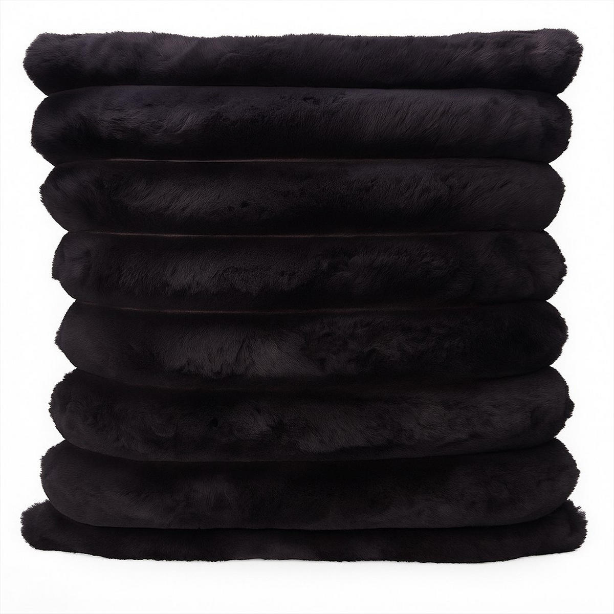 DEKOKISSEN 45/45 cm - Schwarz, Textil (45/45cm) - Home Styling Collection