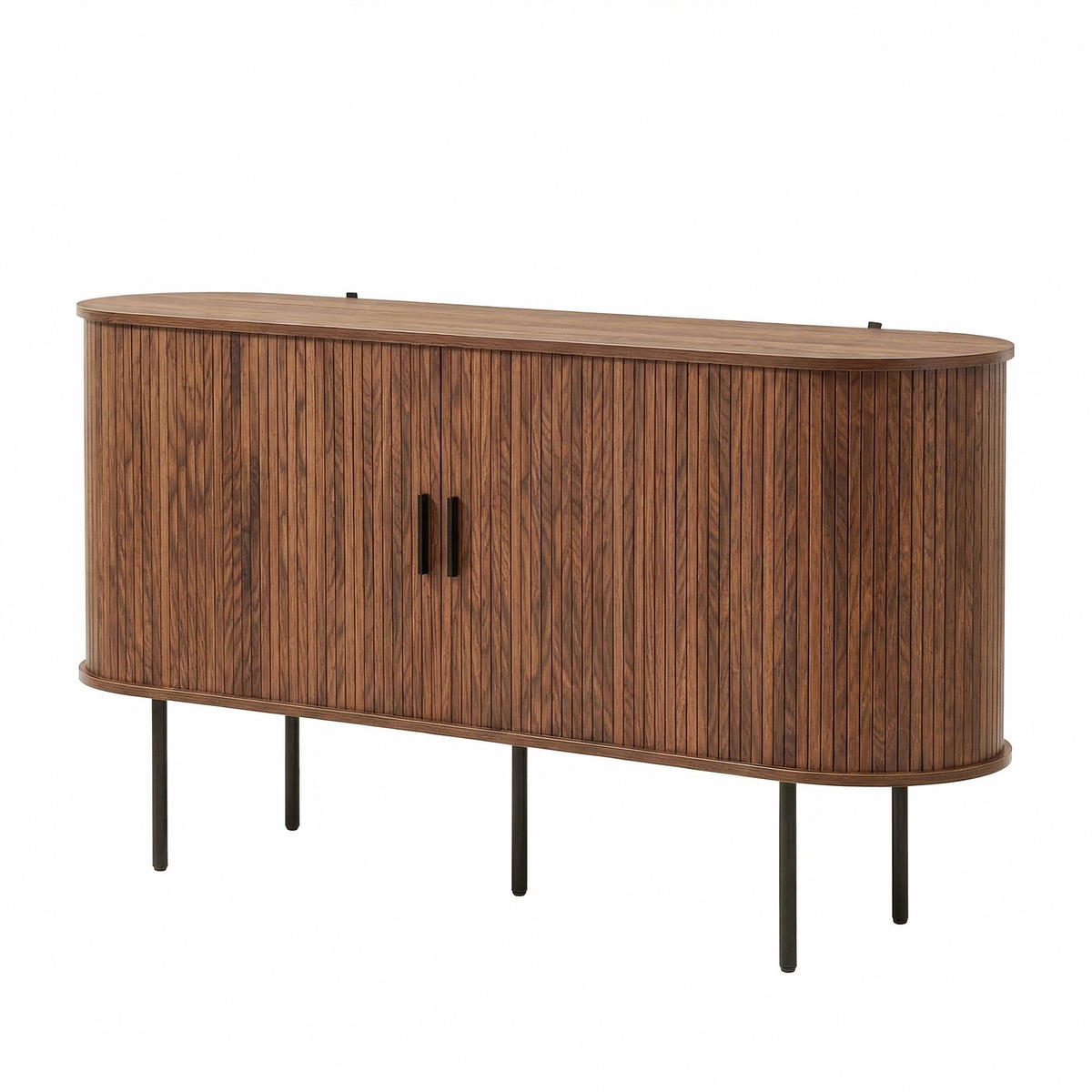 SIDEBOARD Walnuss 140/40/78 cm - Walnussfarben, Holzwerkstoff (140/78/40cm) - PANGIVO