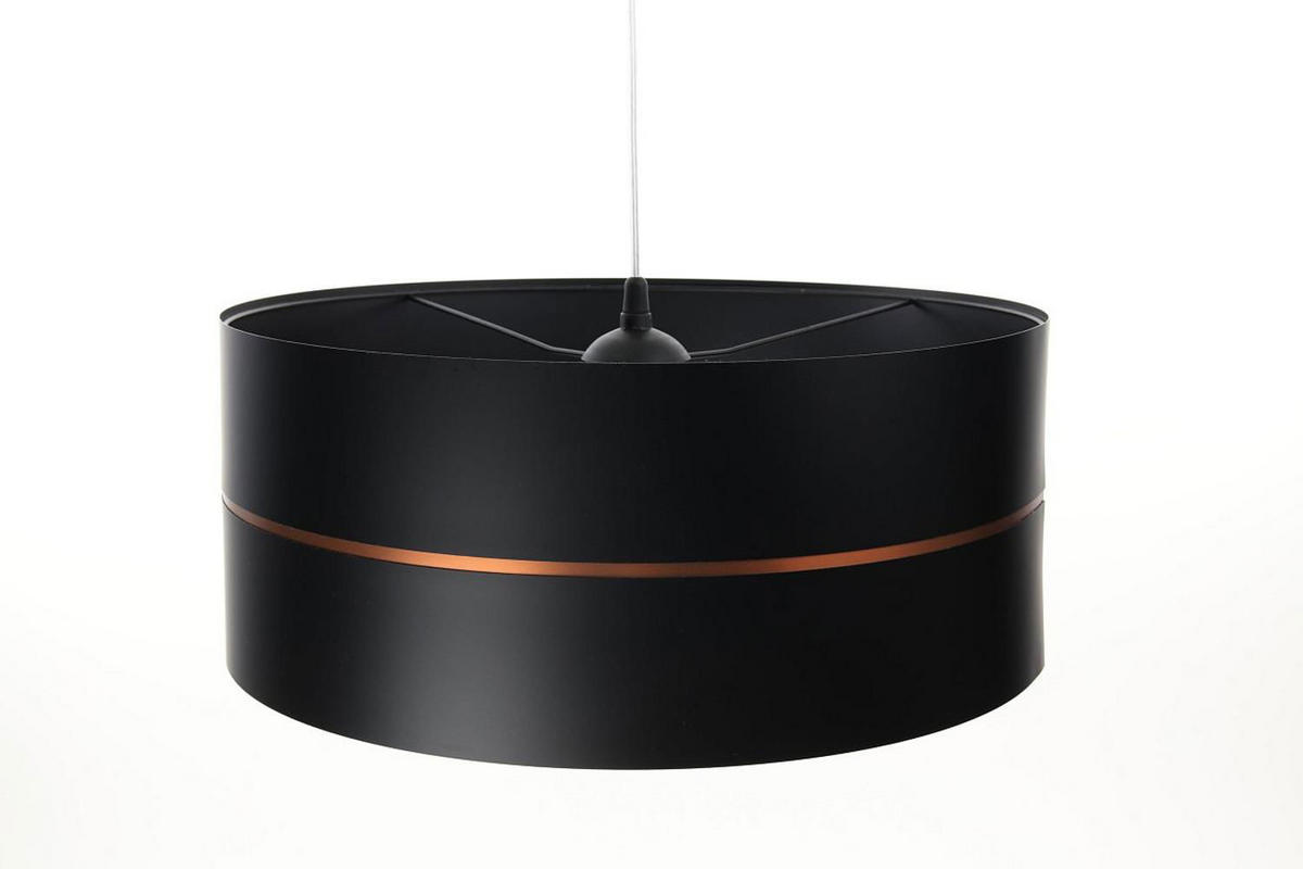 HÄNGELEUCHTE Kupfer 40/21 cm - Schwarz/Kupferfarben, Kunststoff (40/0.6/21cm) - ONZENO