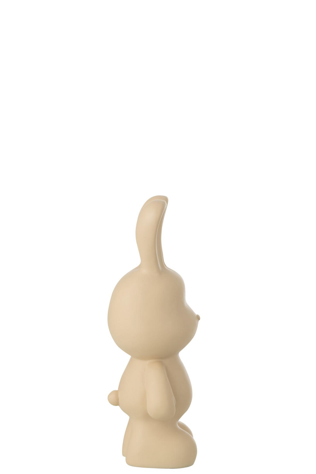 DEKOOBJEKT KANINCHEN FRED - Beige, Glas/Naturmaterialien (13/36/16.5cm) - J-Line