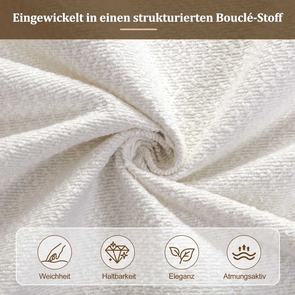 POLSTERBETT aus Schleife 90x200 cm in Beige mit Stauraum & USB/Typ-C - Beige, Textil (90/200cm) - Modfu