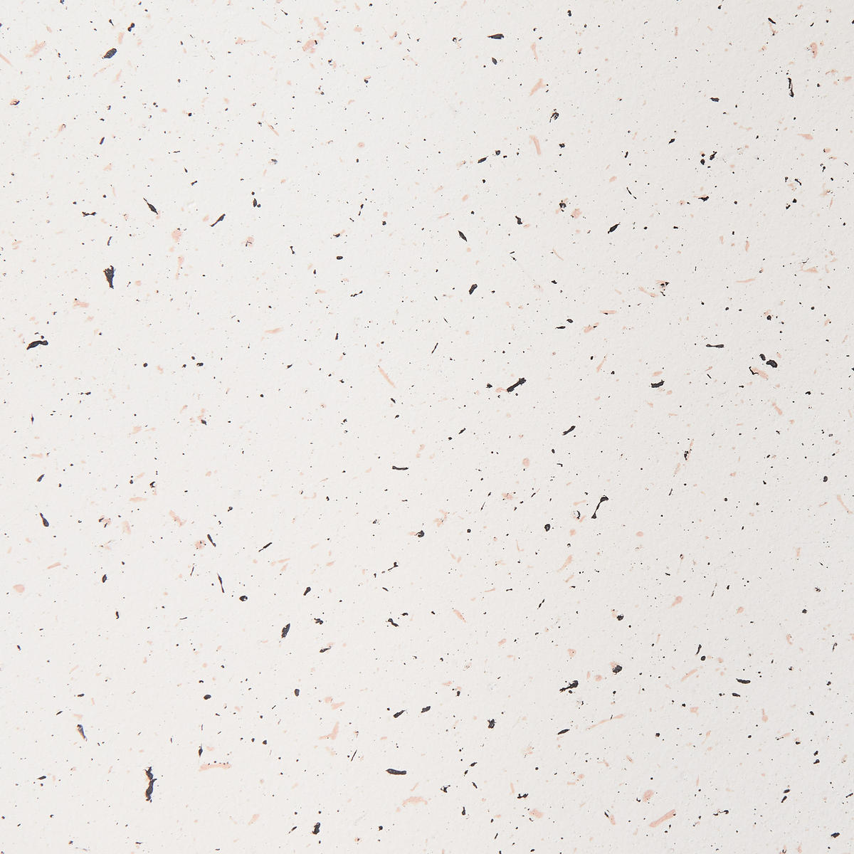 BEISTELLTISCH 42/28 cm Terrazzo Optik Cremeweiß Idro - Weiß, Keramik (42/28/46cm) - Beliani