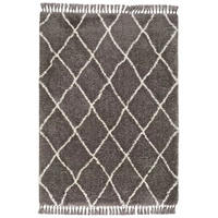 HOCHFLORTEPPICH Grau Samira 140/200 cm - Grau, Textil (140/200cm) - Atticgo