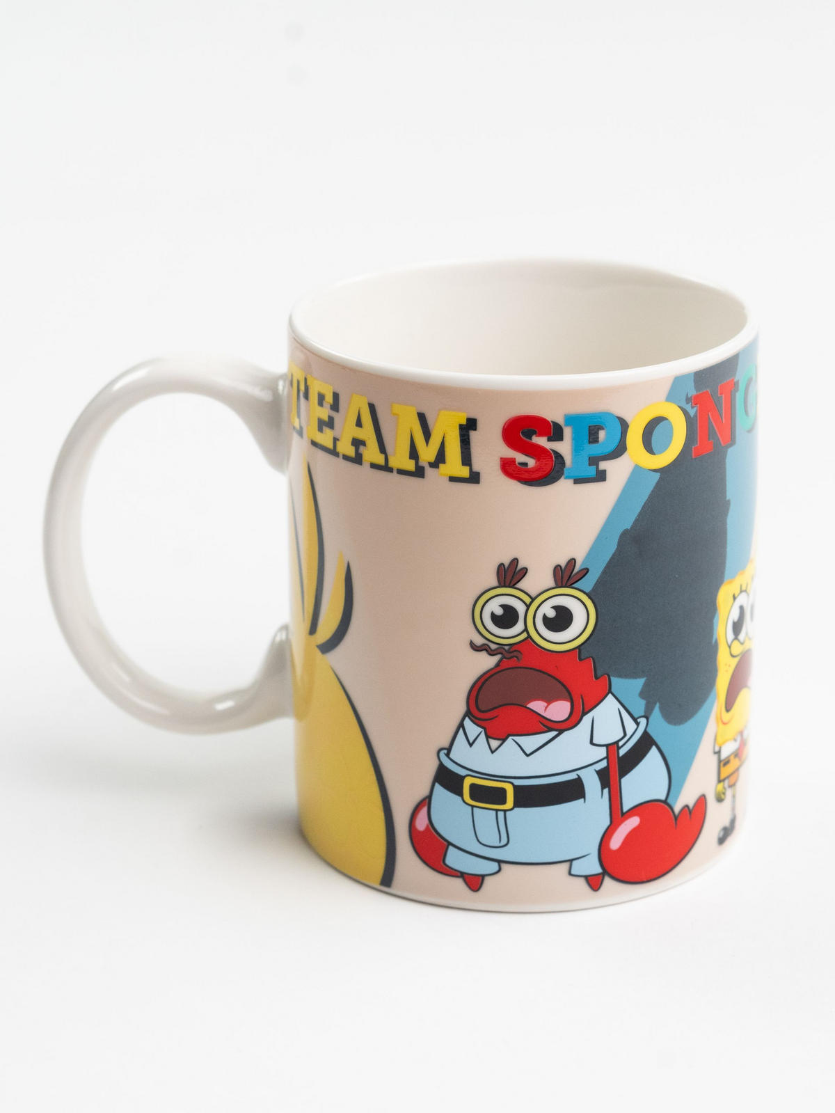 BECHER Spongebob Schwammkopf Zaubertasse Farbwechsel Mehrfarbig 320 ml - Multicolor, Keramik (0.32L)