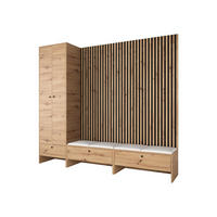 GARDEROBE Balma VI - Weiß, Holzwerkstoff (230/206/44cm) - MIRJAN24