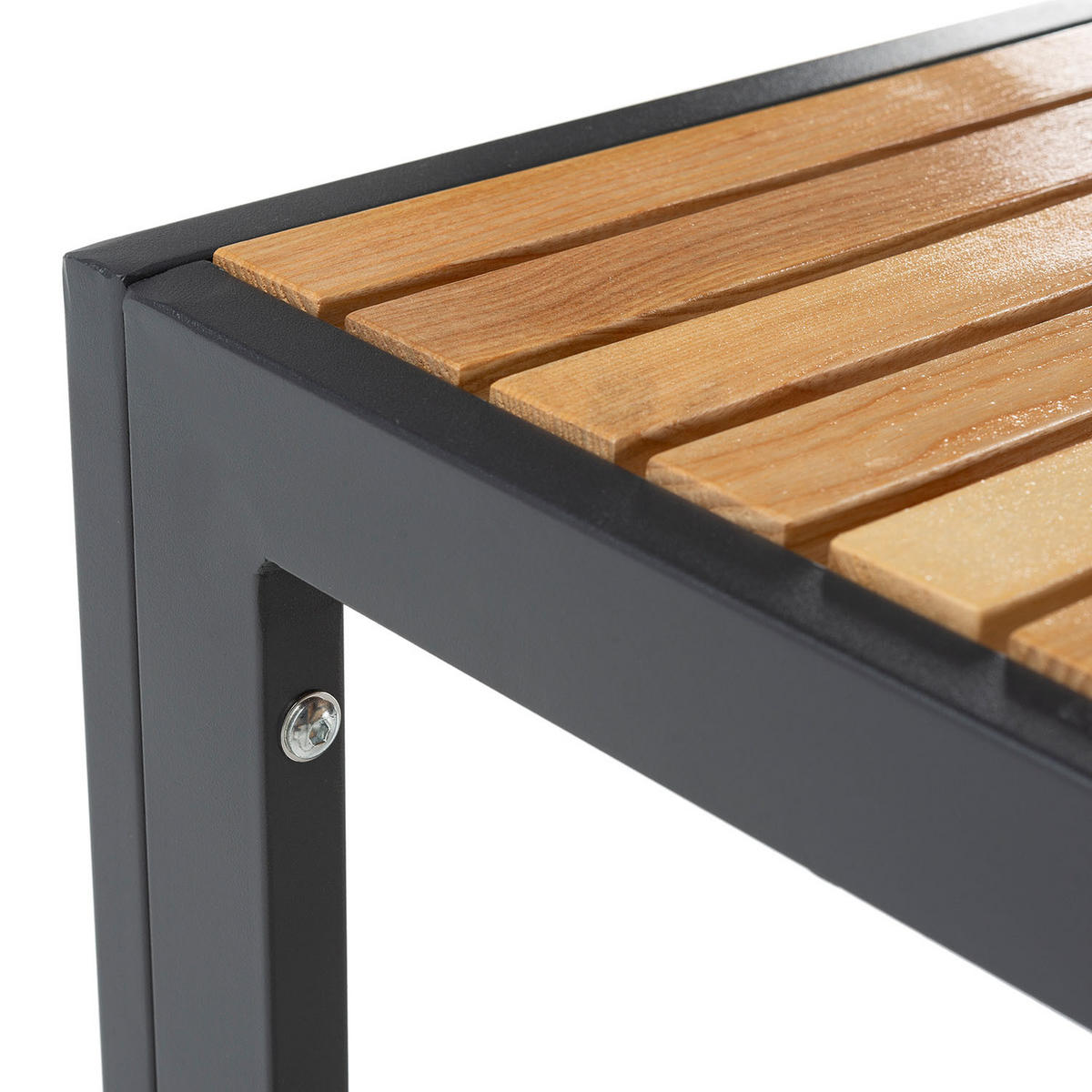 GARTENKLAPPTISCH Coral 70/70/72 cm Metall - Schwarz, Metall (70/70/72cm) - VS Venta-stock