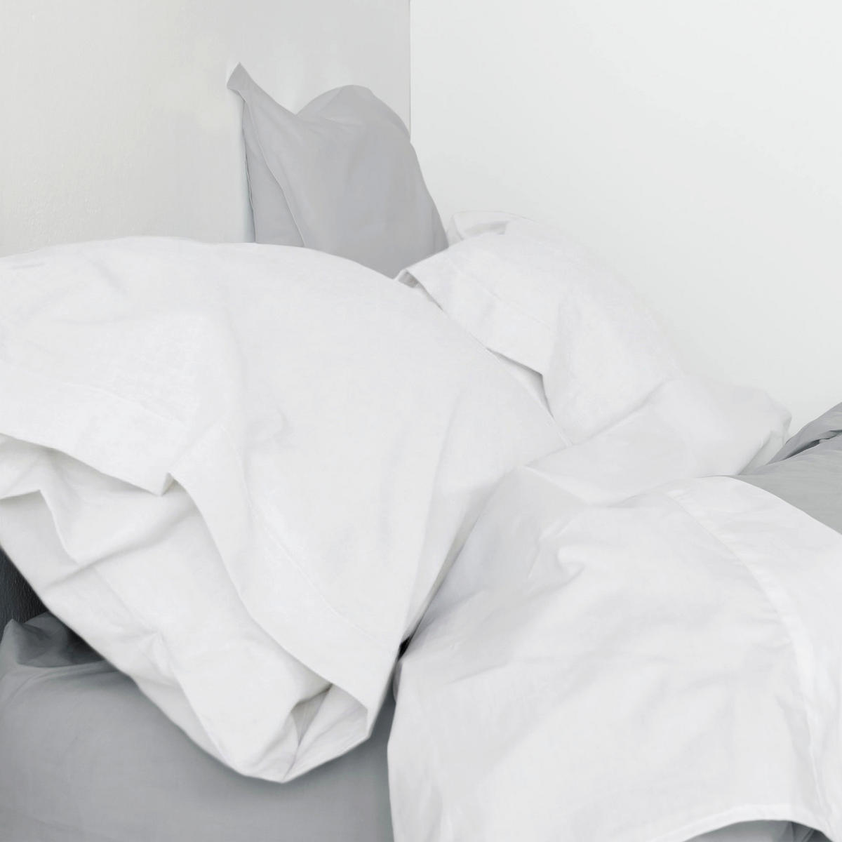Happy Friday KISSENBEZUG Basic Weiss 50x75 cm (x2) jetzt nur online ...