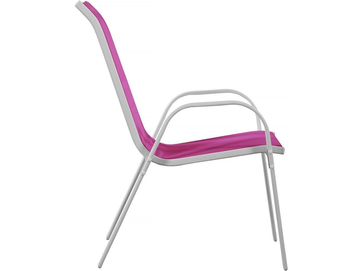 GARTENSESSEL cordoba Rosa - Pink, Metall (75/92/53cm) - Habitat Garten
