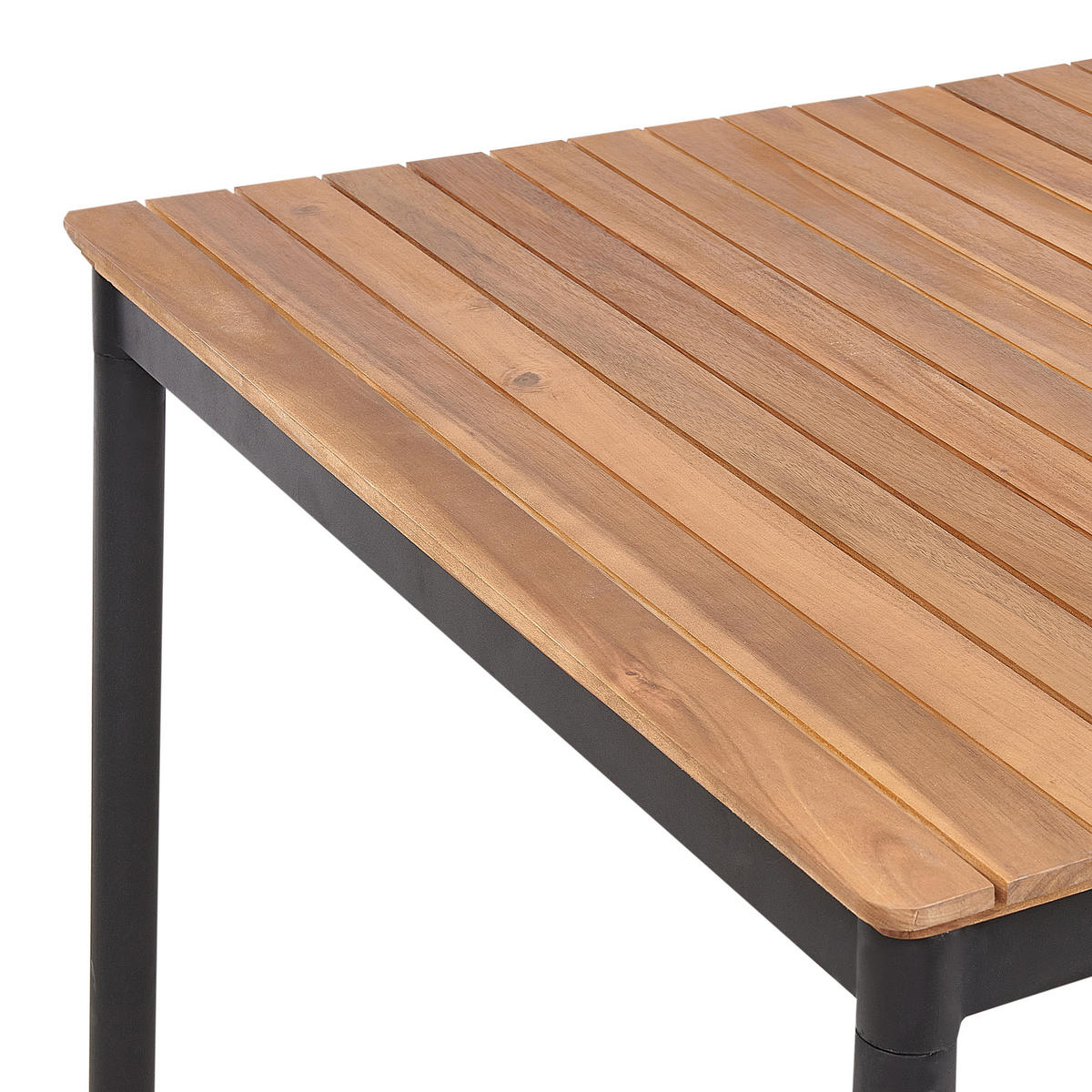 ESSTISCH Heller Holzfarbton Vallese - Hellbraun, Holz (180/90/76cm) - Beliani