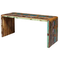 SCHREIBTISCH Altholz 170x65x76 mehrfarbig lackiert FREEZY #40 - Multicolor, Holz (65/170/76cm) - Massivmoebel24