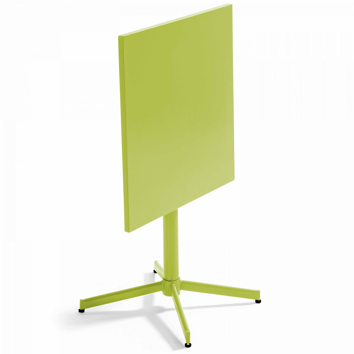 GARTENTISCH , klappbar, Grün - Grün, Metall (70/70/72cm) - Oviala