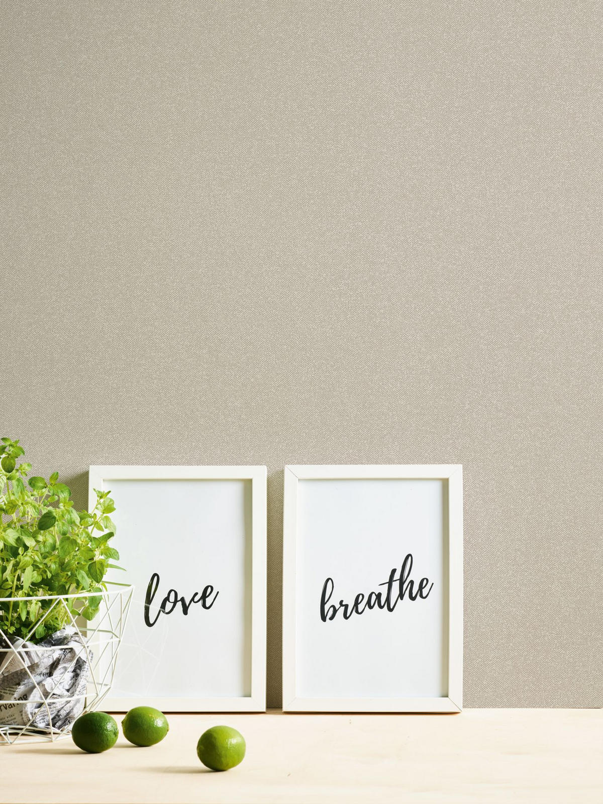 VLIESTAPETE Beige 53/1005 cm - Beige, Textil (53/1cm) - KUNSTLOFT