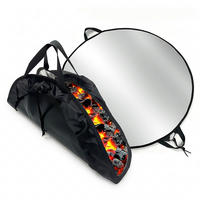 ZAŠČITNA podloga za žar - večbarvno, kovina/umetna masa (100/1.5/100cm) - Relaxdays