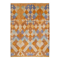 TEPPICH Rizbaf Mehrfarbig 238/172 cm Schurwolle - Multicolor, Textil (172/238cm) - Looma