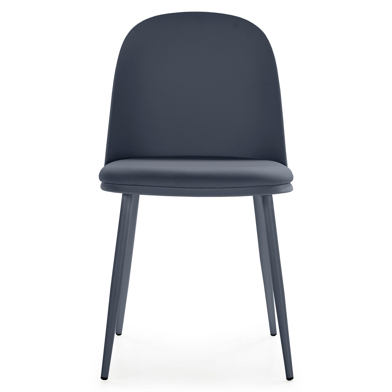 STUHL 4er-Set Kana blau - Blau, Kunststoff/Metall (45/83/51cm) - VS Venta-stock