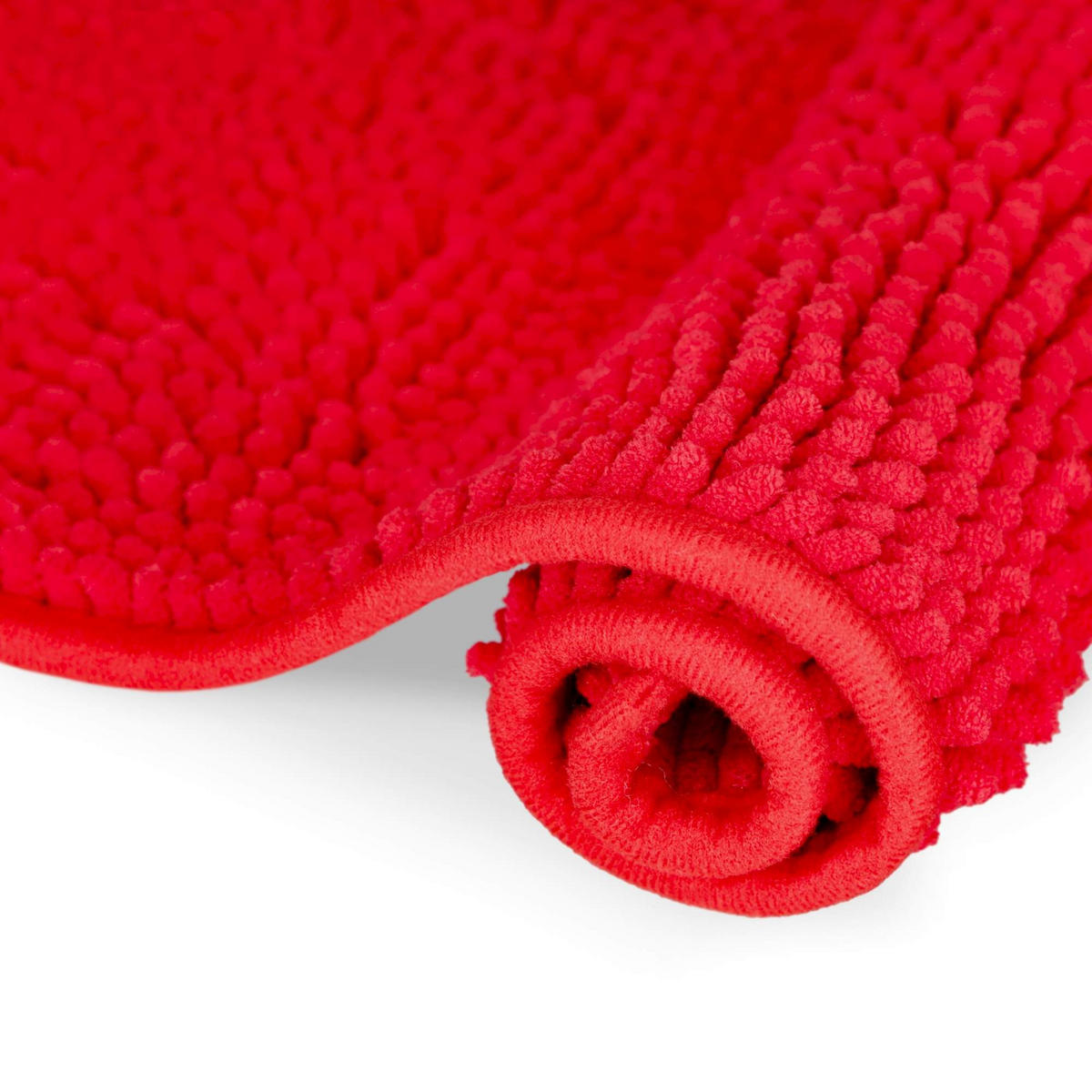 BADEMATTE PARIS - Rot, Textil (50/80cm) - WohnDirect
