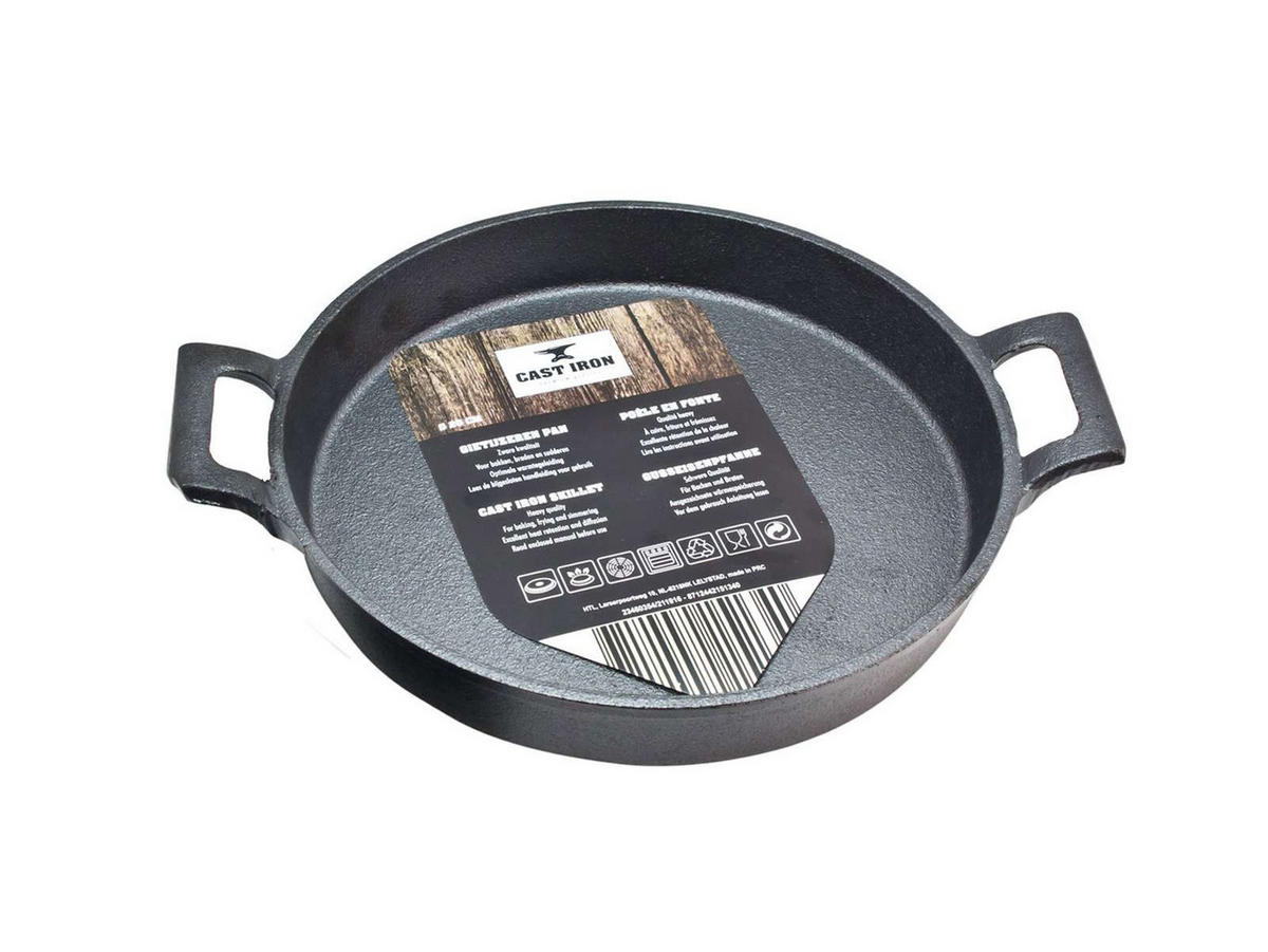 AUFLAUFFORM - ø 20 cm - ohne Antihaftbeschichtung - Schwarz, Keramik (20cm)