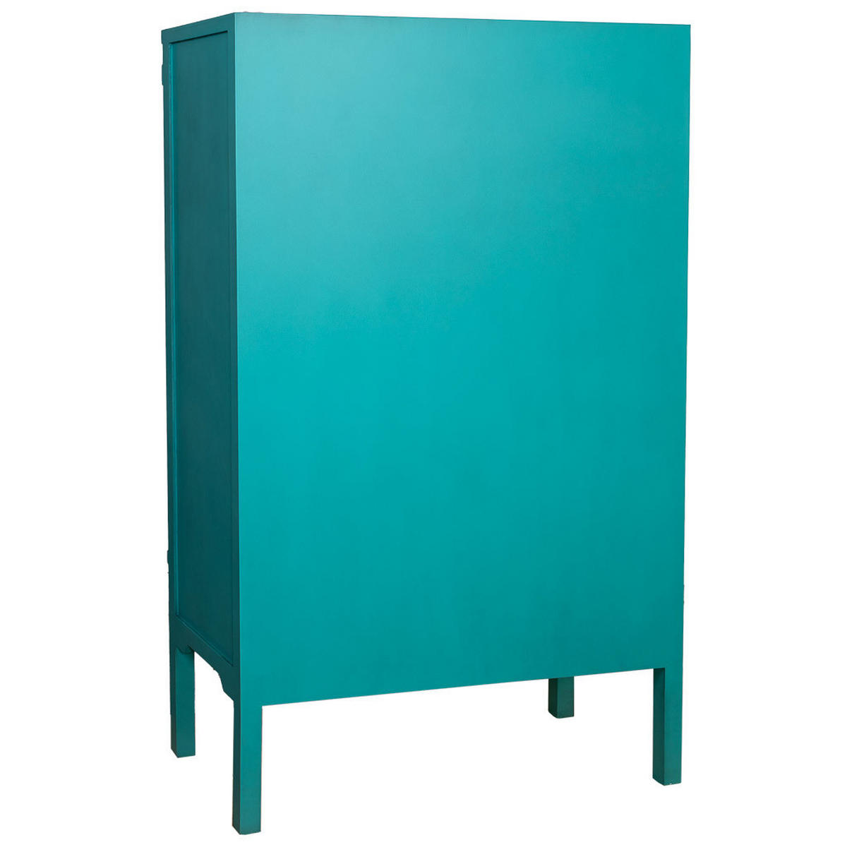 SCHRANK aus Holz 100x45x160 cm - Blau, Holz (100/160/45cm) - Wanderlust