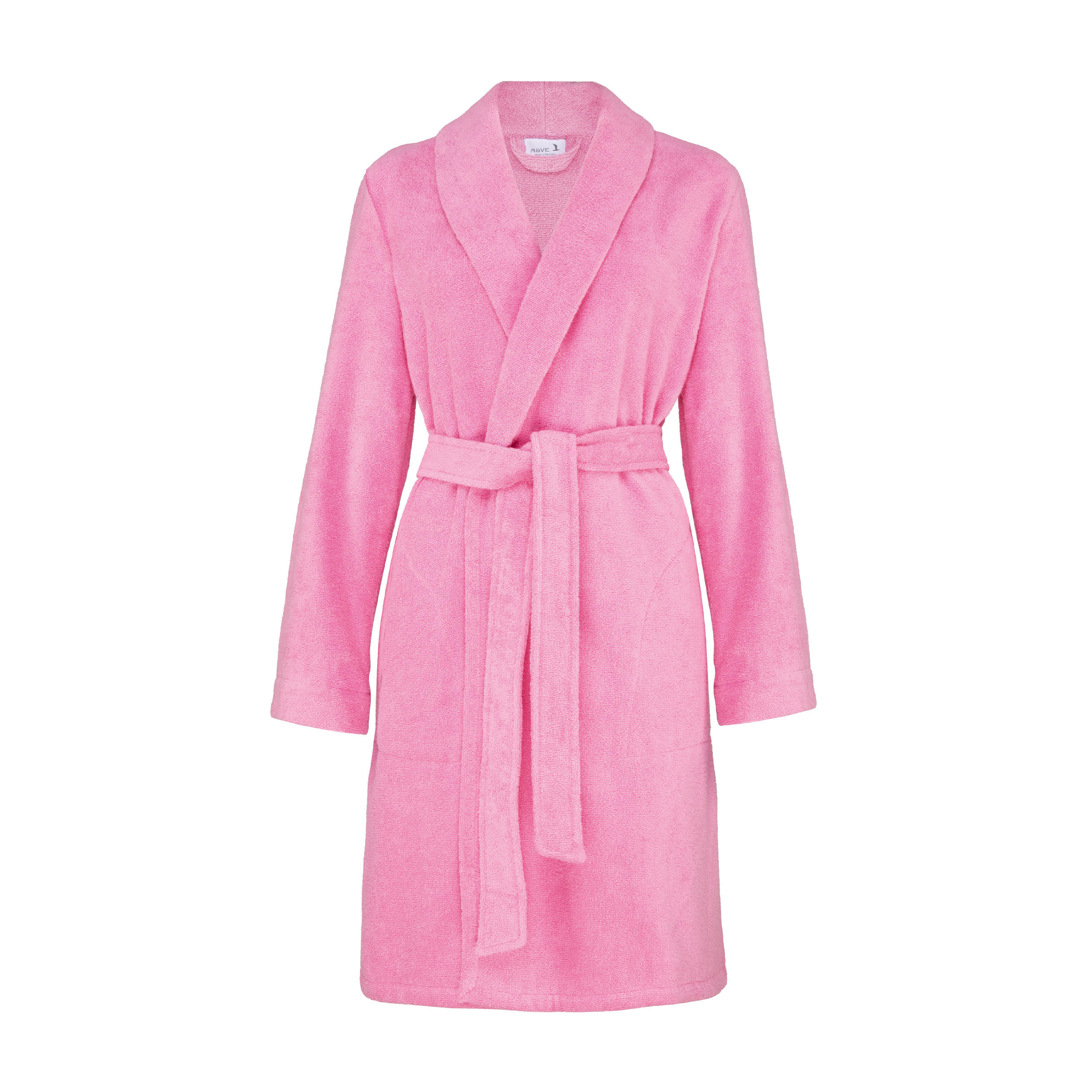 SCHALKRAGENMANTEL HOMEWEAR - Pink, Textil (L/XLnull) - MÖVE