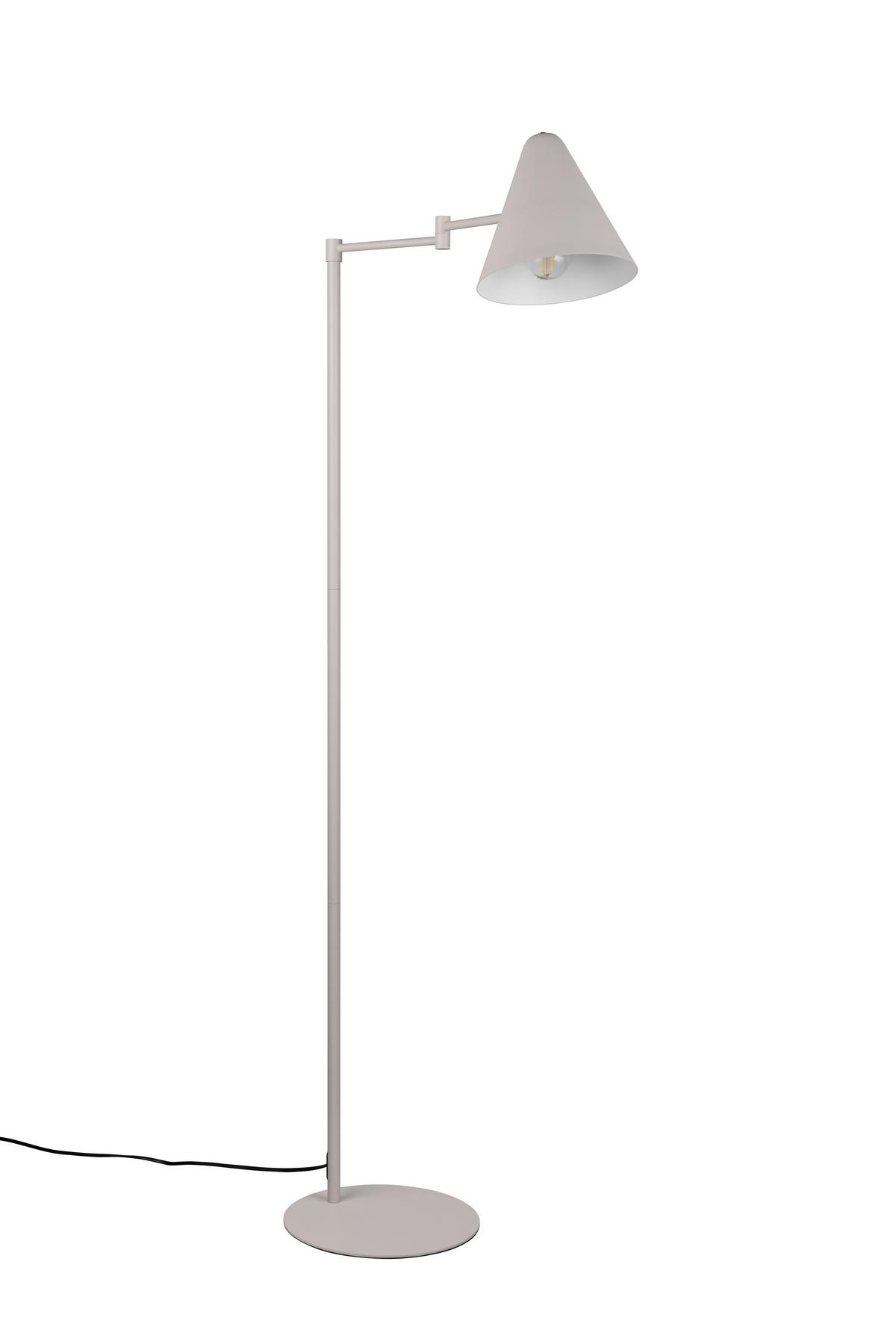 STEHLAMPE COSIMA - Grau - 15/15/126.5 cm - Grau, Metall (52.5/52.5/126.5cm) - Trio Leuchten