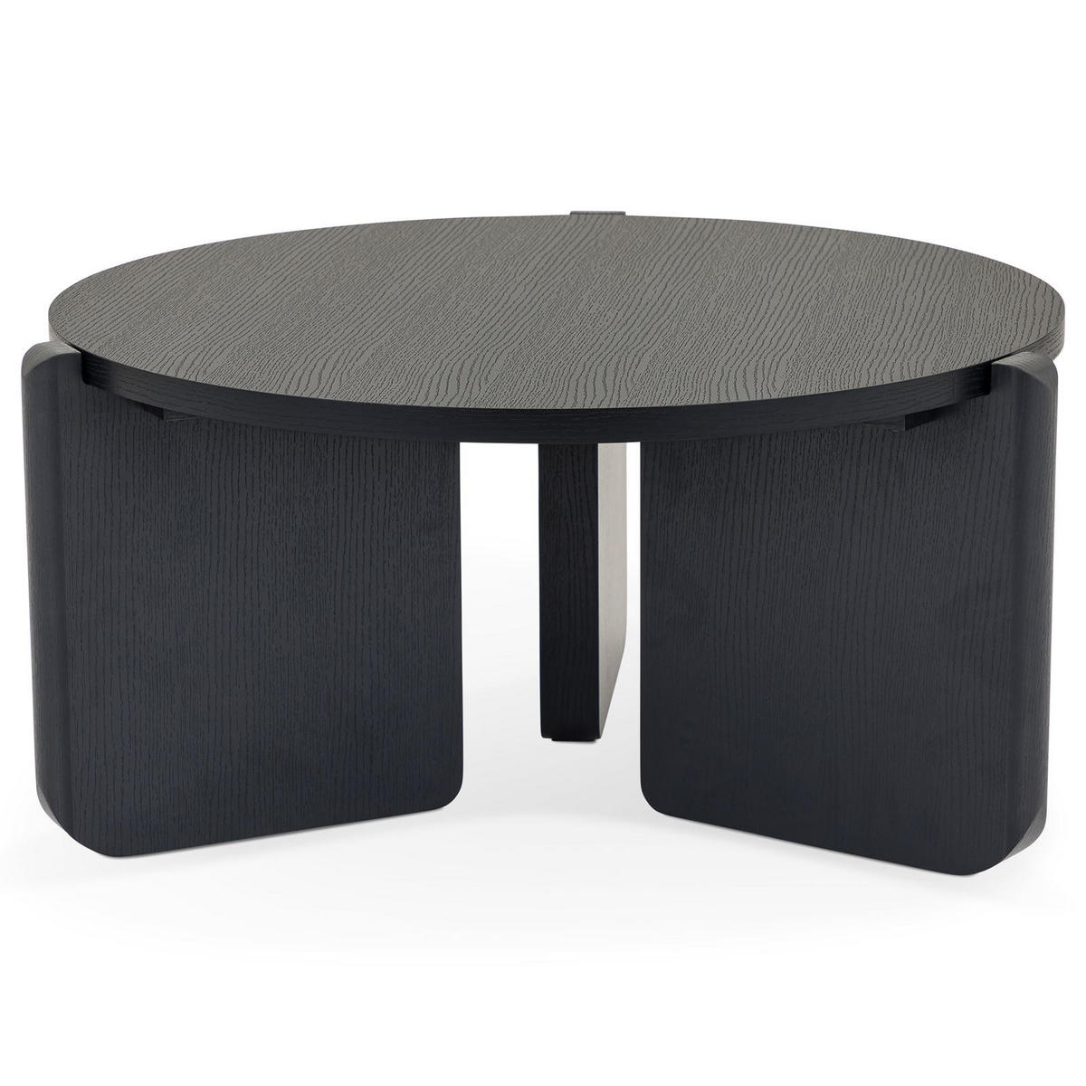 COUCHTISCH KALI schwarz - Schwarz, Holzwerkstoff (80/80/40cm) - IDIMEX