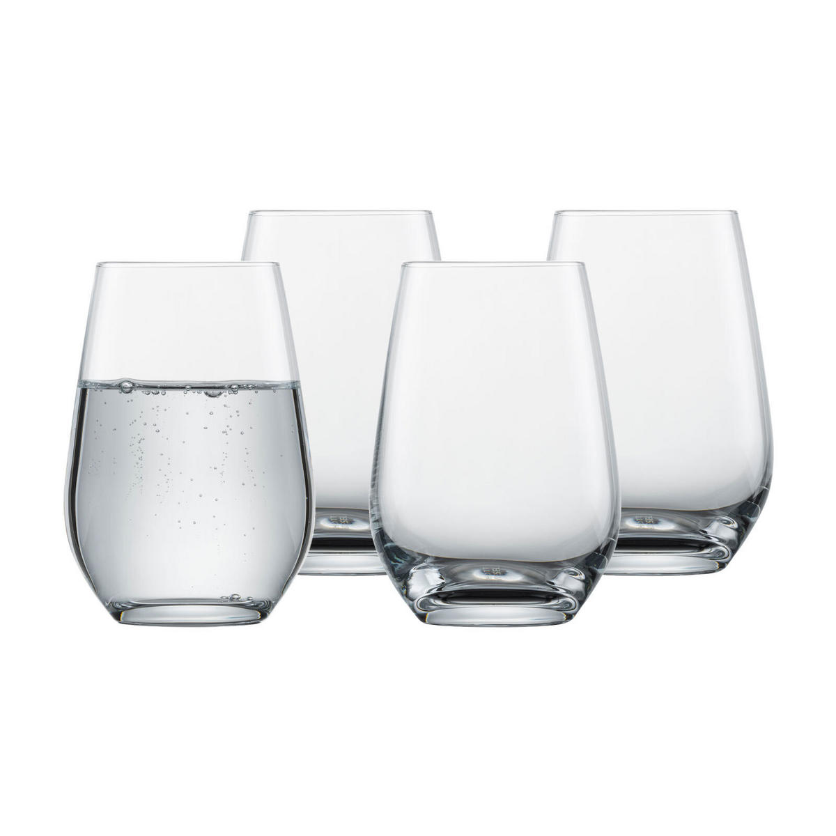 WASSERGLÄSER Forté transparent 397 ml 4er Set - Transparent, Glas (0.397L) - Schott Zwiesel
