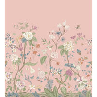 FOTOTAPETE Blumen 2.5 x 2.79 m - Pink, Papier (250/279cm) - ESTAhome
