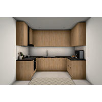 U-KÜCHE Sorento Sonoma Eiche – 298 × 214 × 199 cm – KÜ-SOR-006 - Sonoma Eiche, Holzwerkstoff (298/247/214cm) - ROYAL24_MARKT