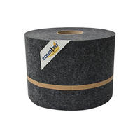 SICHTSCHUTZSTREIFEN Design Vlies für Doppelstabmatten Anthrazit 35m - Anthrazit, Kunststoff (3500/19cm) - ZAUN|ZU