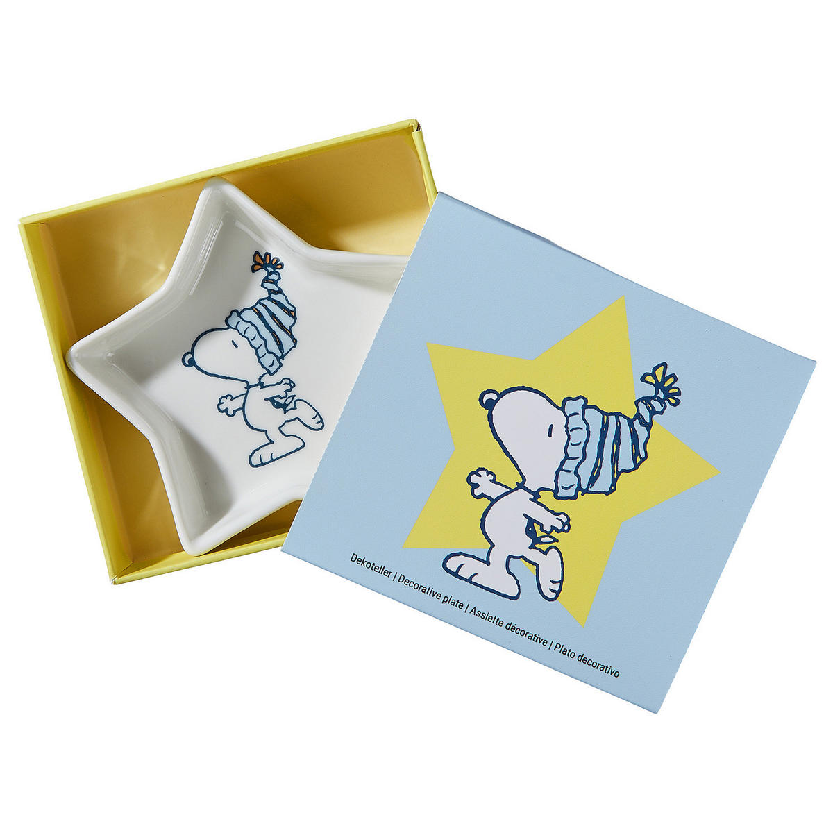 DEKOTELLER Peanuts Falala - Weiß, Keramik (2cm) - Butlers