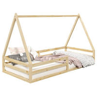 HAUSBETT SILA 90X200 CM - Naturfarben, Holz (96/152/206cm) - IDIMEX