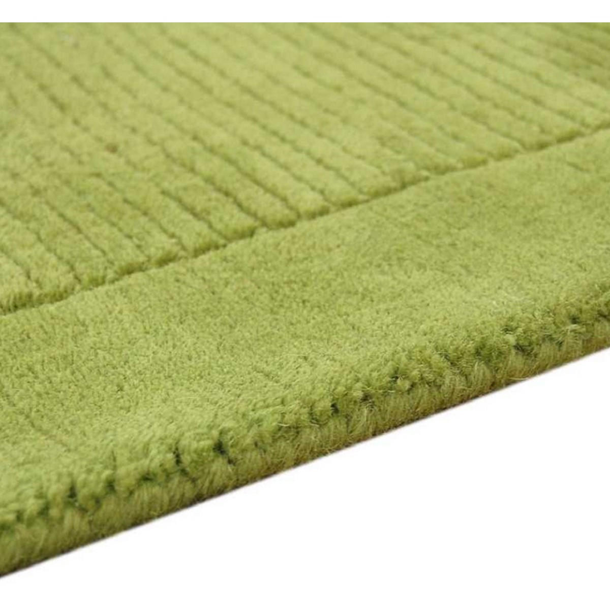 TEPPICH Uni Pure Natural Materials Tufté Candy Grün 160 x 230 cm - Grün, Naturmaterialien (160/230cm) - Novatrend