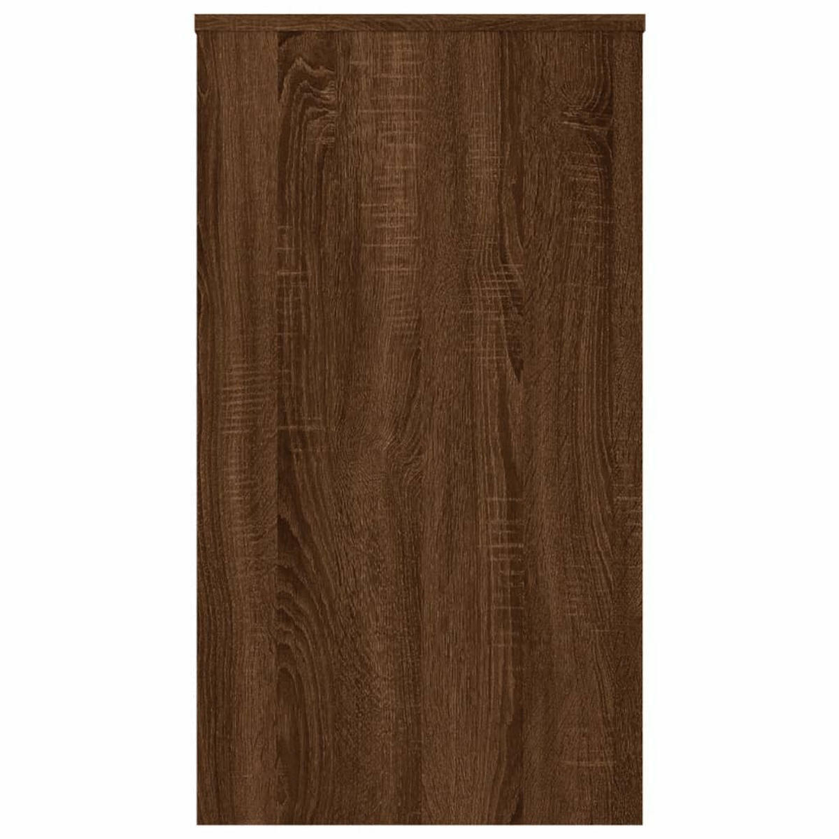 SCHREIBTISCH Modern 90/40/72 cm aus Holzwerkstoff Braun Eichen-Optik Dekor - Dunkelbraun, Holz (40/90/72cm) - vidaXL