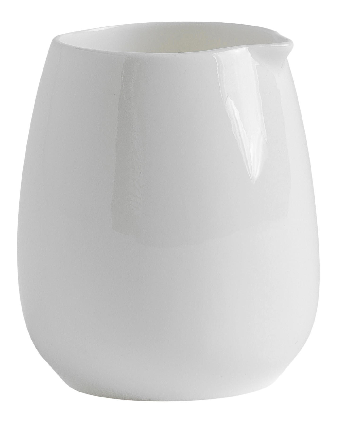 MILCHKÄNNCHEN Bianco - Weiß, Keramik (0.19L) - home&you