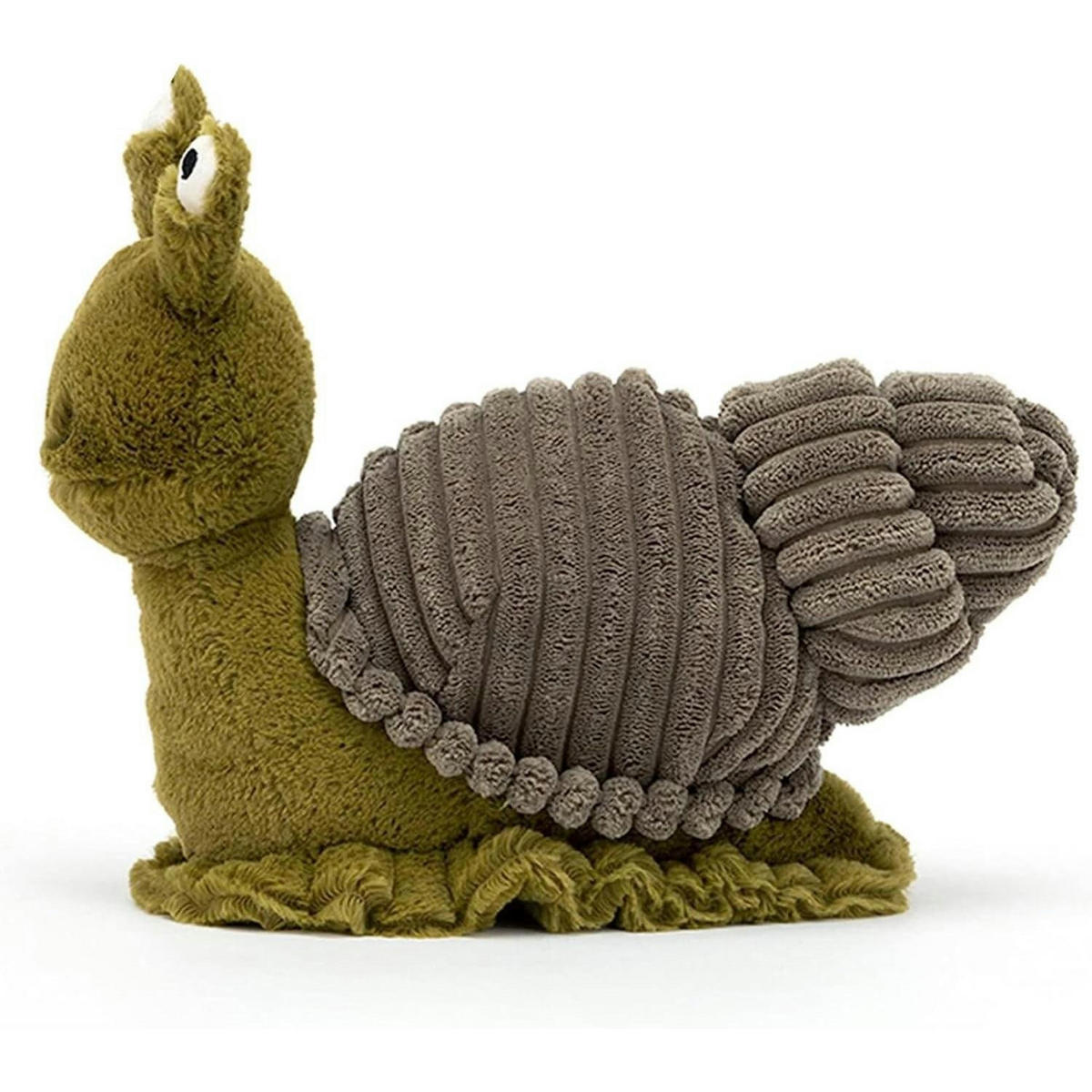PLÜSCHTIER Schnecke 40 cm - Olivgrün, Textil (20/40cm)