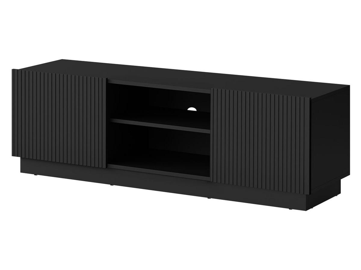 TV-ELEMENT Liverti 150 2D - Schwarz, Holzwerkstoff/Kunststoff (150/48/42cm) - MIRJAN24