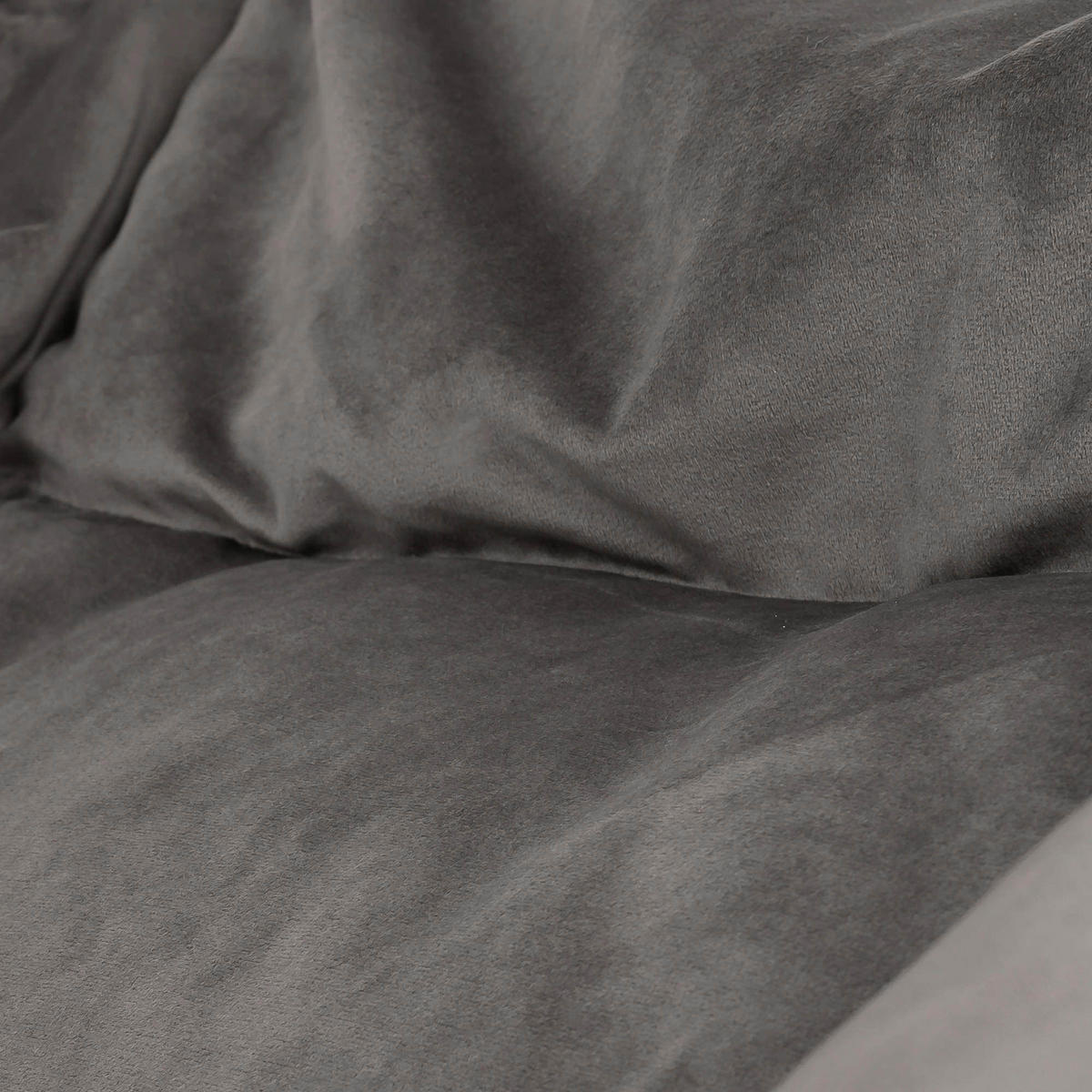 SITZSACK Sessel Natalia - Grau, Textil (97/73/84cm) - icon