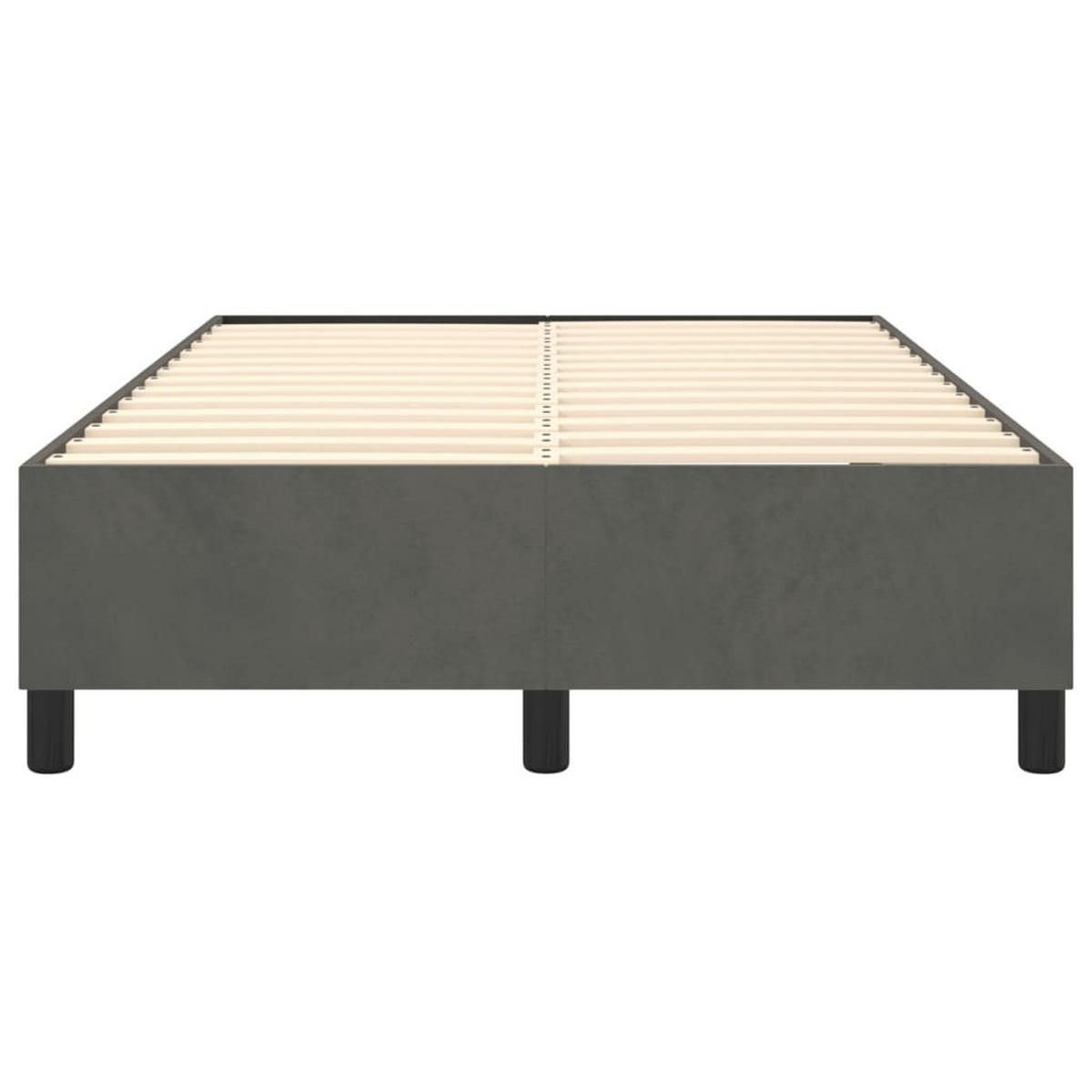 POLSTERBETT Rackley 120/203 cm - Grau, Holzwerkstoff (120/200cm) - Nettlife