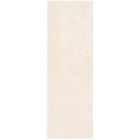 LUXUS SUPER SOFT HOCHFLOR LANGFLOR TEPPICH LÄUFER DELUXE - Creme, Textil (100/300cm) - Snapstyle