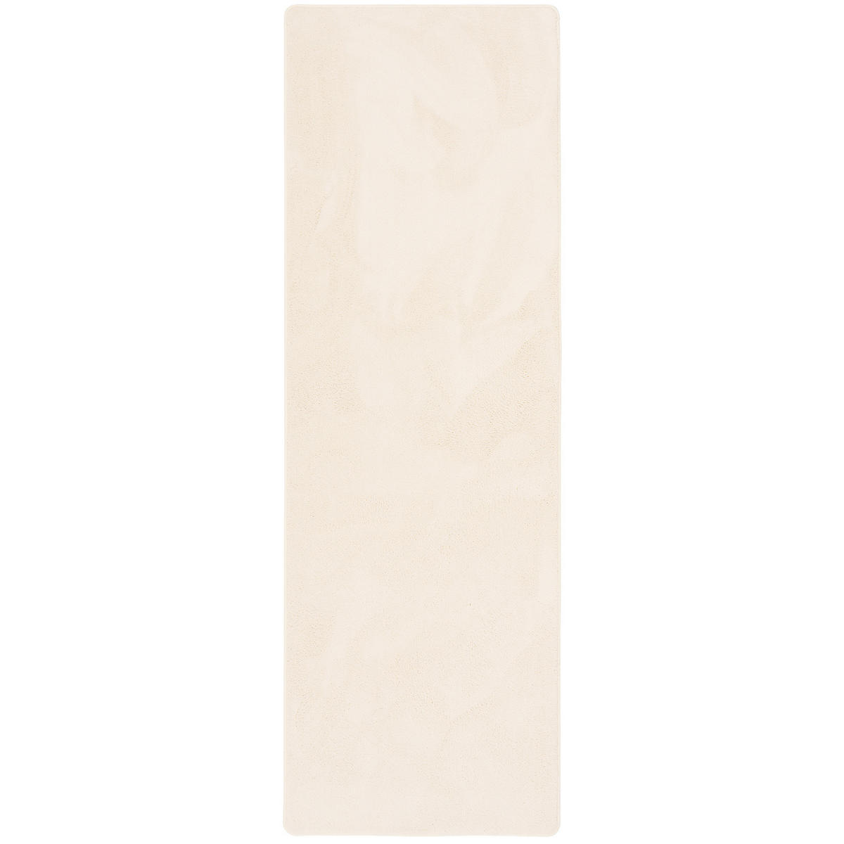 LUXUS SUPER SOFT HOCHFLOR LANGFLOR TEPPICH LÄUFER DELUXE - Creme, Textil (100/300cm) - Snapstyle